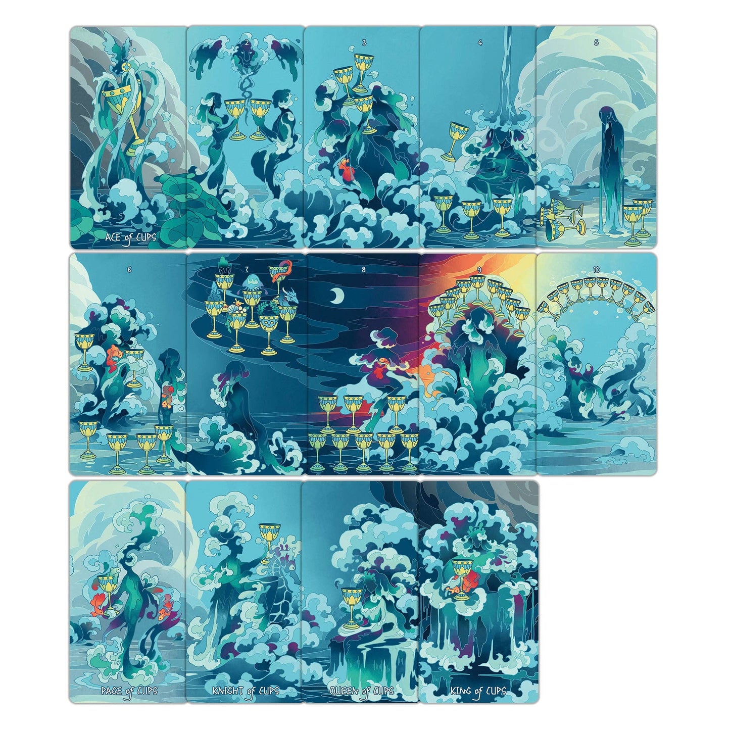Elemental Strength Tarot: Portable