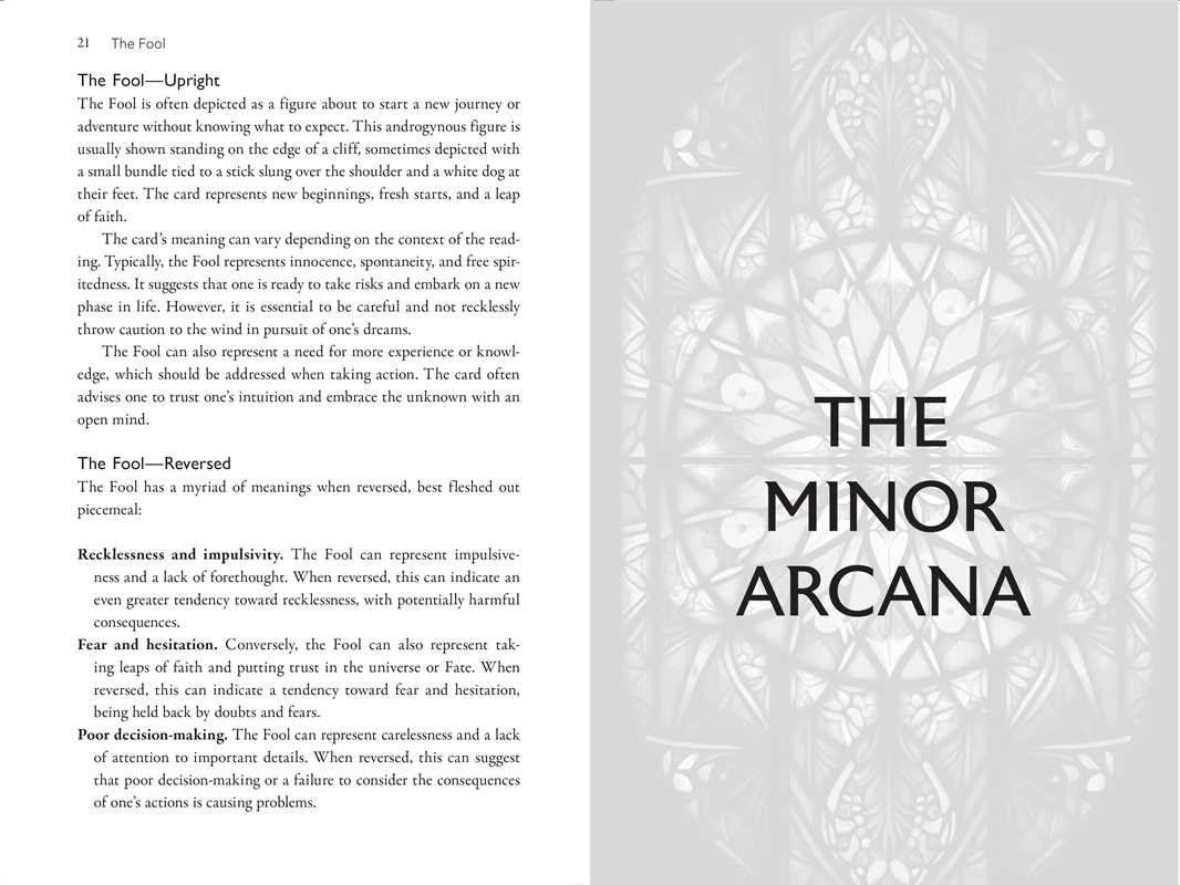 Stained Glass Tarot by James Edward: Flashcards; 336 pages / English