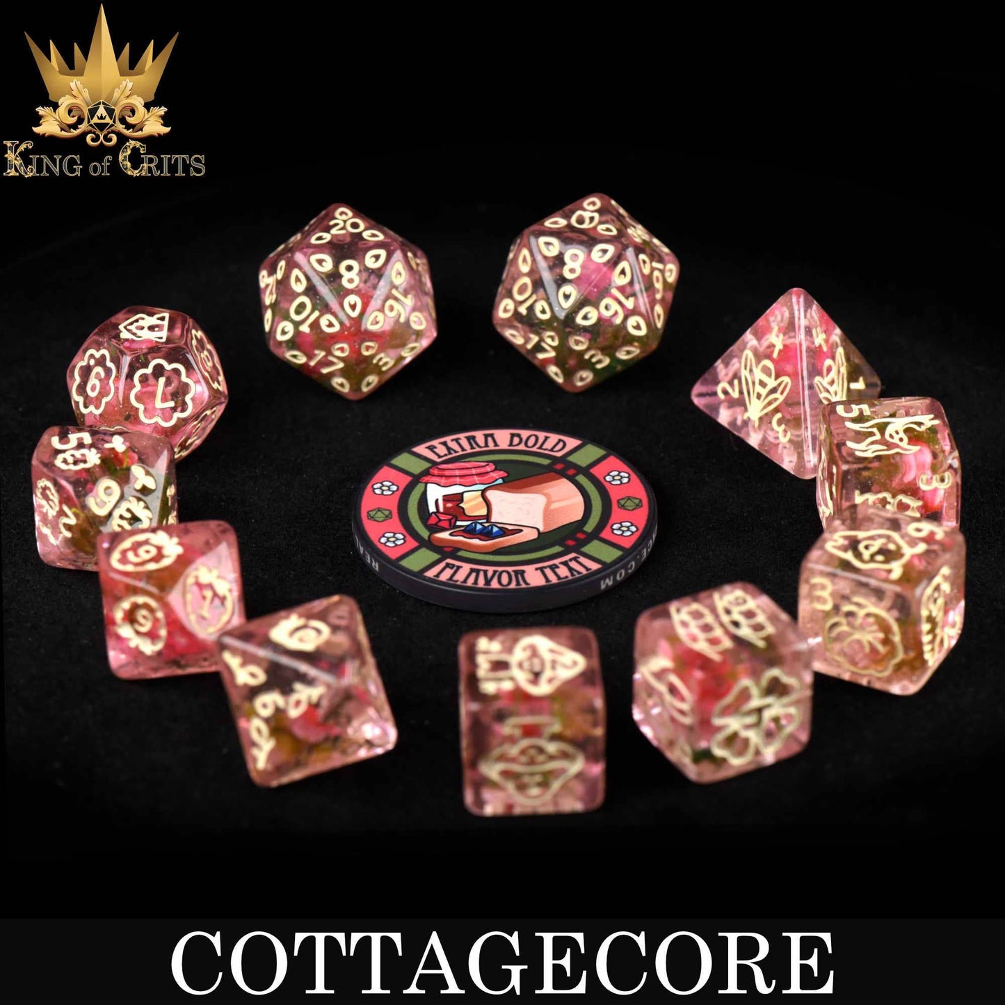 Cottagecore - 11 Dice Set
